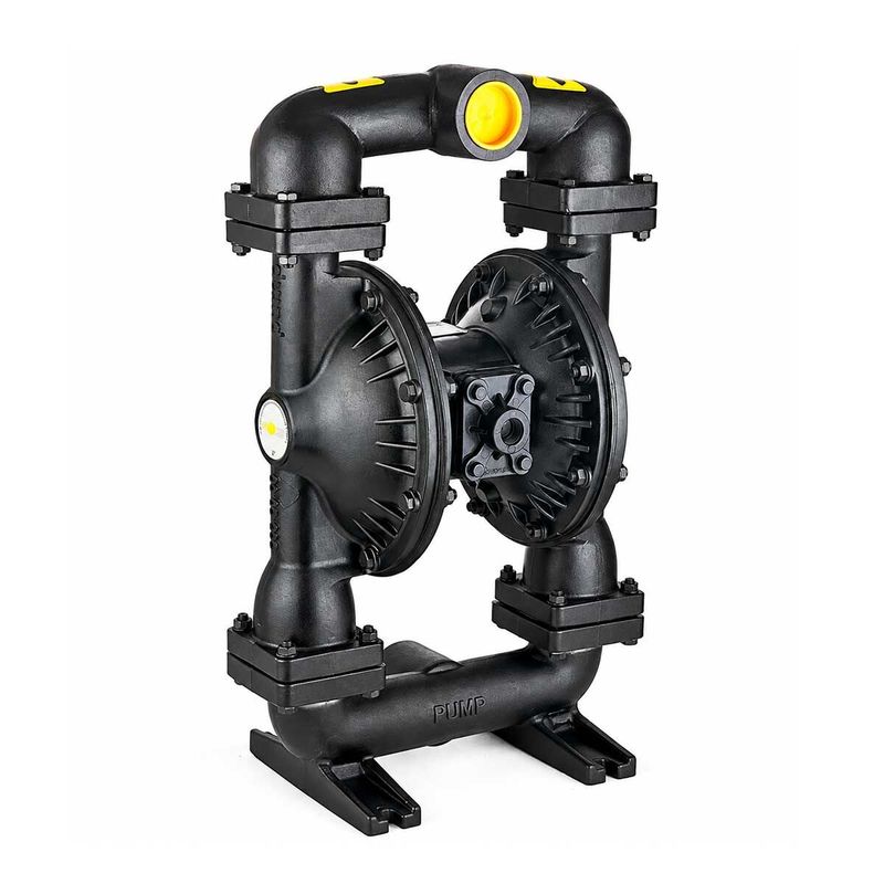 Huge Pump-Günalsan HP20 Alüminyum Gövdeli Havalı Diyaframlı Pompa 560 Litre/Dakika 7 Bar 2 inch Buna-N