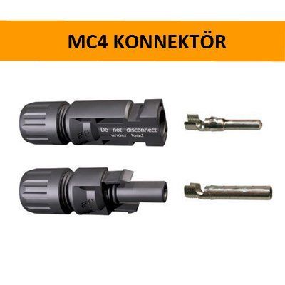 Solar Panel İçin MC4 Konnektör