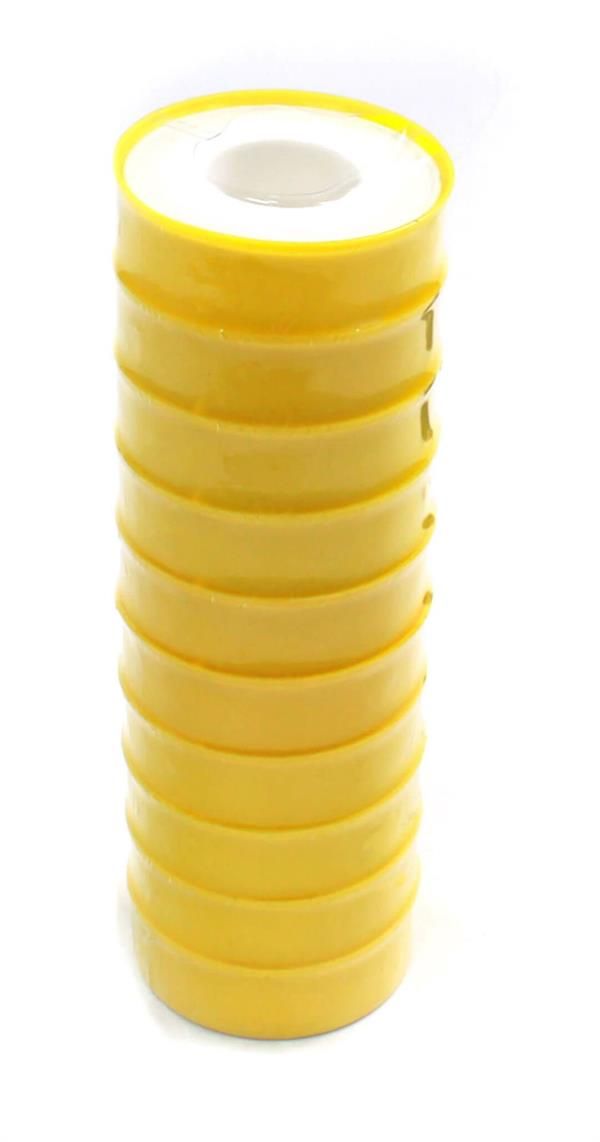 Gram Teflon Bant Sızdırmazlık Bandı 12 mm x 10 Mt 250 Adet - YERLİ ÜRETİM