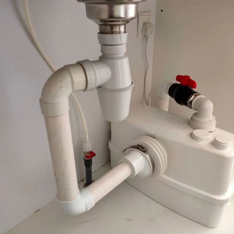 LEO WC600A Wc Öğütücülü Bıçaklı Tahliye Pompası 85 lt/dk 8.5 mss