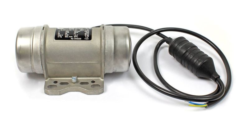 Miksan VY 25 M Mini Vibrasyon Motorları Monofaze (220 V) 1500 Devir 25 Kg, 245 N