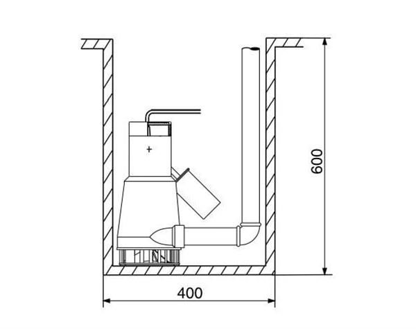 DAB FEKA 600 MA Kirli Su Drenaj Dalgıç Pompa 550 Watt 8 mss 15 m³/h