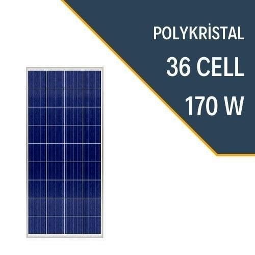 Lexron 170 Watt Solar Güneş Enerji Paneli POLYKRİSTAL
