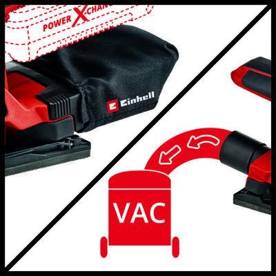Einhell TC-OS 18/187 Li Solo Akülü Titreşim Zımpara