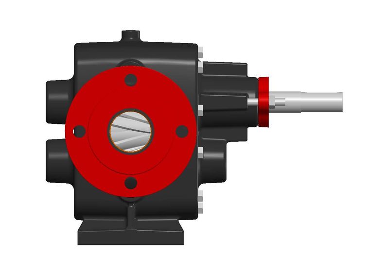 Huge Pump DT-200 Helis Dişli Pompa Yumuşak Salmastralı Flanşlı 25 m³/h