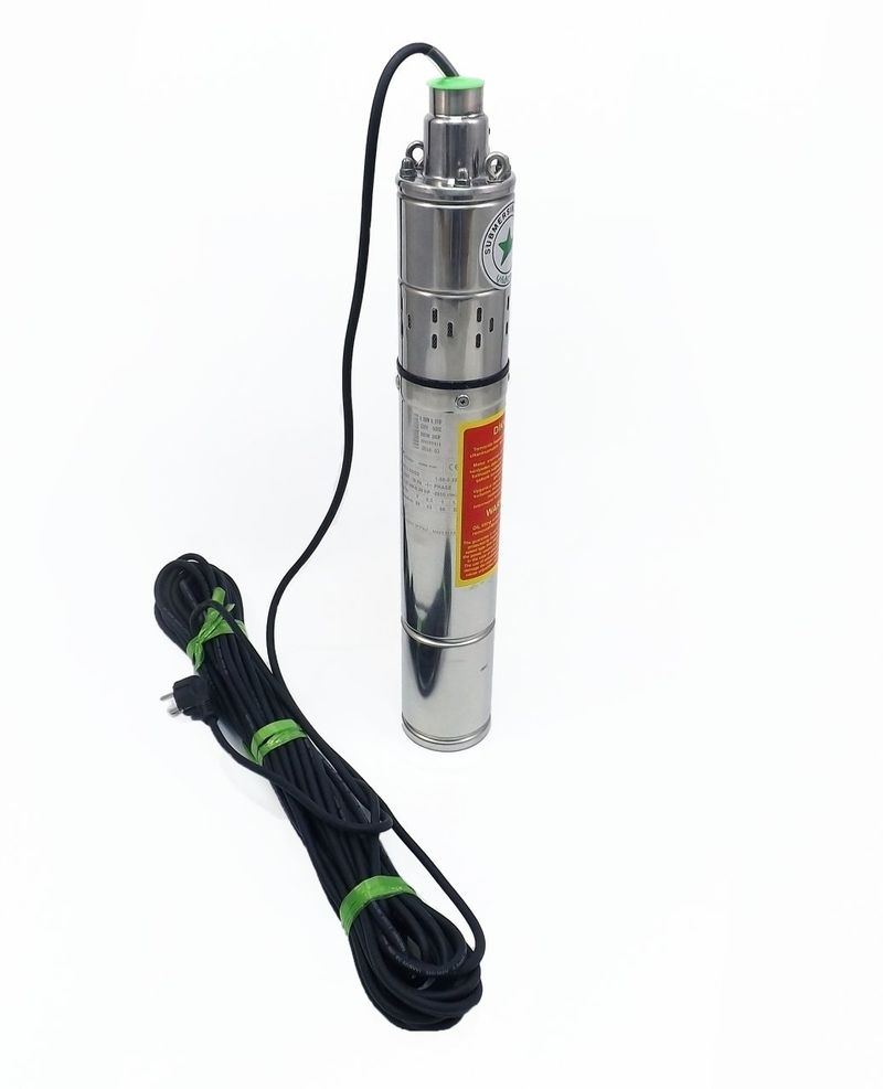 Yıldız Su 4'' Derin Kuyu Dalgıç Pompa 20 Metre Kablo 0.68 Hp 80 mss 3 m³/h