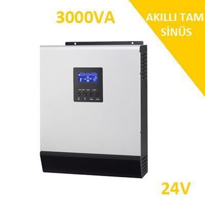 LEXRON Güneş Enerji İnverteri, Solar Enerji İnverteri, 3KVA 3000 Watt Akıllı İnverter