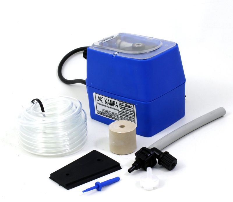 DC 12 Volt Deterjan Dozaj Pompası, Peristaltik Pompa 7.2 Litre / Saat0,1 Bar