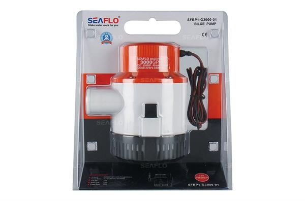 Seaflo SFBP2-G3000-01 Tekne, Yat, Marine Sintine Pompası 24V 3000 gph