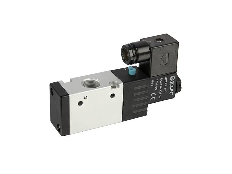 Jelpc 3V110 Pnömatik Yön Kontrol Valfi 3/2 Tek Bobin 06-1/8'' - 110 VAC - Normalde Kapalı