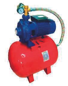 Nortek SKP 150 M Paket Hidrofor 1,5 HP 220V (50 Litre Yatık Tanklı)