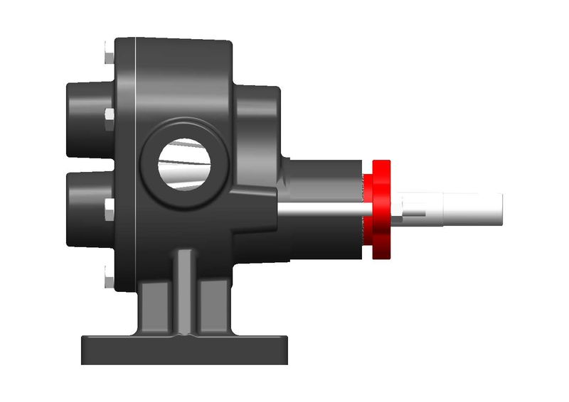 Huge Pump DT-100 Helis Dişli Pompa Yumuşak Salmastralı 5 m³/h