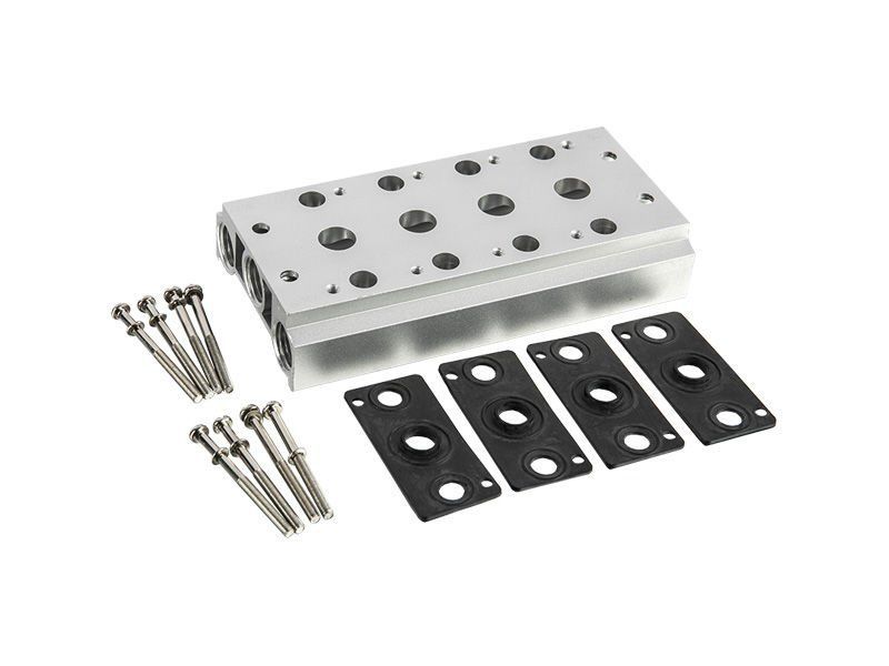 Jelpc 200M Pnömatik Valf Manifoldu 5/2 - 1/4'' 3F