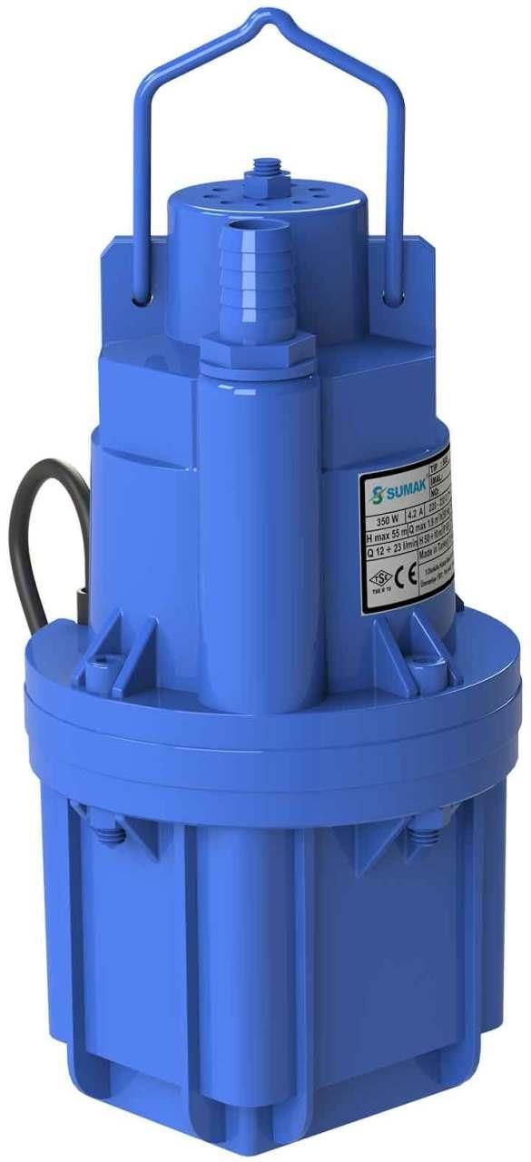 Sumak SD3 Elektromanyetik Titreşimli Dalgıç Pompa 30 Metre Kablolu