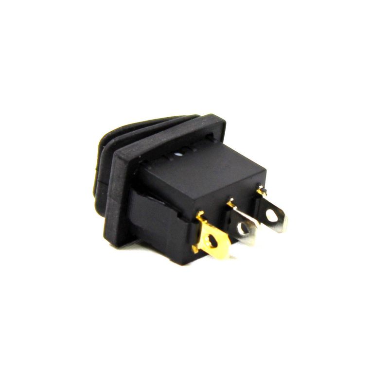 Körüklü Işıklı Anahtar 50 ADET Kırmızı, ON-OFF3 Pin - Düğme Buton Switch