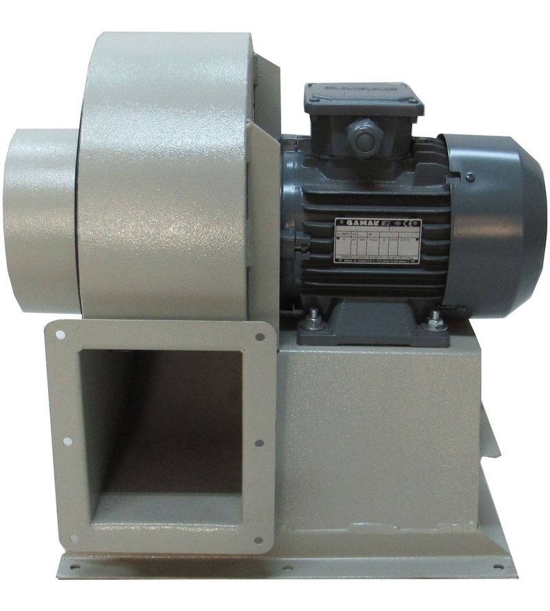 Modern Teknik 5.5HP Alçak Basınçlı Seyrek Kanatlı Salyangoz Fan 85 mmSS 9000 m³/h