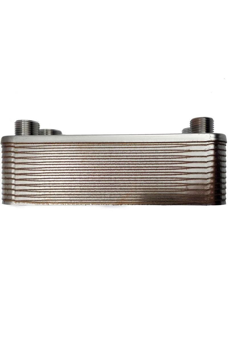 Welko EL30C-14 Plaka Kaynaklı Plakalı Isı Eşanjör Bağlantı 3/4- 1/2 Kapasite 250 Litre/Saat