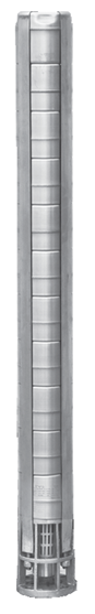 Nortek 6 PF 30-01 6" Paslanmaz Çelik Dalgıç Pompa 1 HP (Motorsuz)