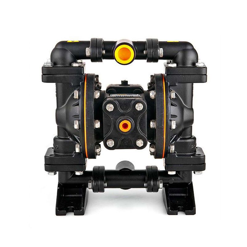 Huge Pump-Günalsan HP05 Alüminyum Gövdeli Diyaframlı Havalı Pompa 55 Litre/Dakika 7 Bar 3/4 inch Buna-N