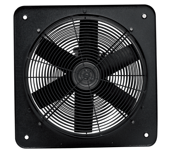 ATEX EF 450T Exproof Motorlu Duvar Tipi Aksiyel Fan 6100 m³/h 1240 RPM