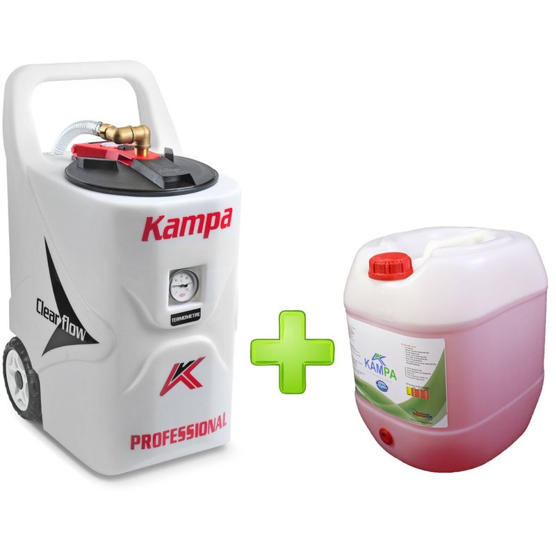 Petek Temizleme Makinası Çift Yönlü Pro-4 Rezistanslı + 30 Kg. Kimyasal