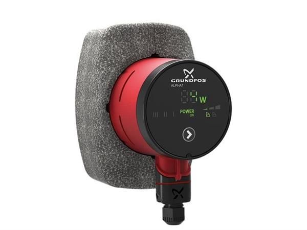 Grundfos ALPHA1 25-40(130 mm) 18-25.000 Kazan İçin Frekans Konvertörlü Sirkülasyon Pompası 4mss 2.6m³/h