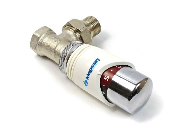 Termostatik Köşe Radyatör Vanası 1/2''