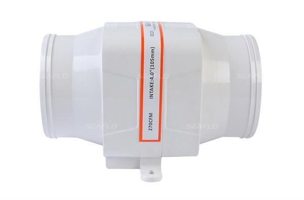 Seaflo SFIB1-270-02 12 Volt 100 mm Blower, Tekne ve Yat Kanal Tipi Fan Aspiratör