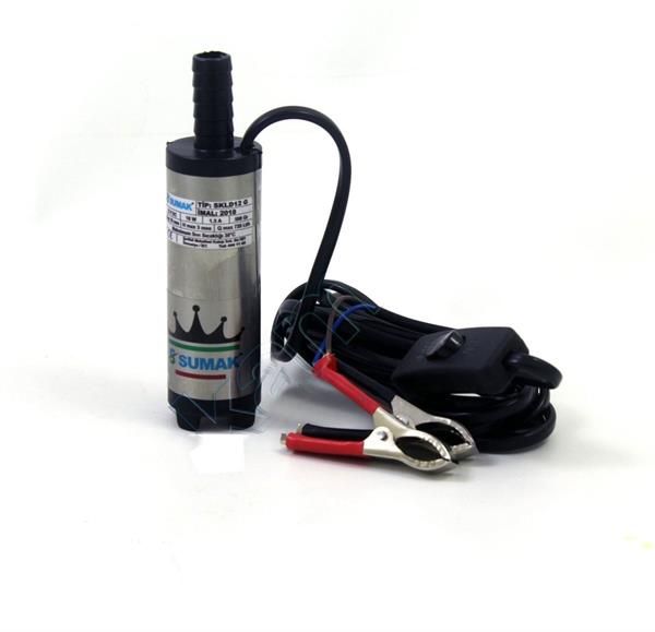 Sumak SKLD 12G Kalem Dalgıç Pompası 3 mss 720 litre/h 12 VOLT -Manuel
