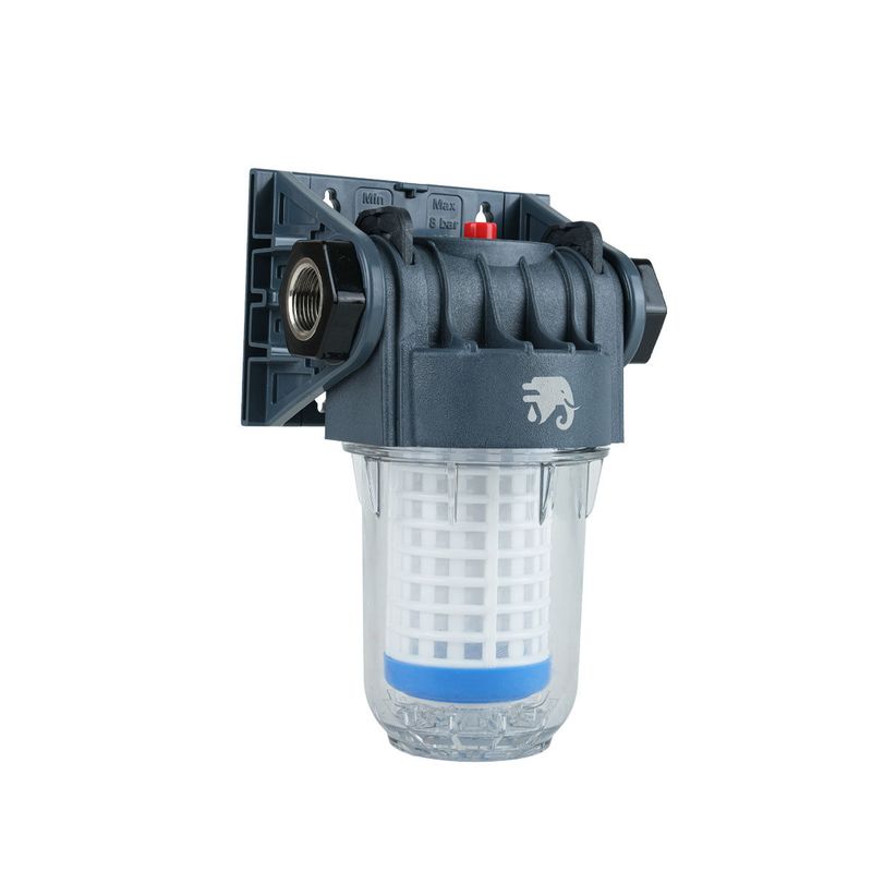 EuroFil 5'' Yıkanabilir Kartuşlu Filtre Takımı 3/4 inc 50 Mikron