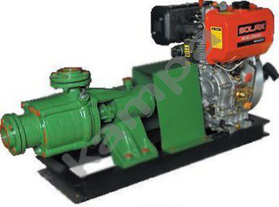 Akın Pompa DZL-KDM4KD Yatay Eksenli Dizel Su Motorlu Pompalar 11 BG 3200 devir