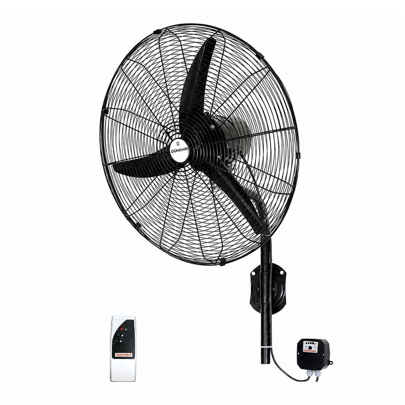 Dündar SV 65 Kumandalı Endüstriyel Duvar Tipi Vantilatör 65 cm