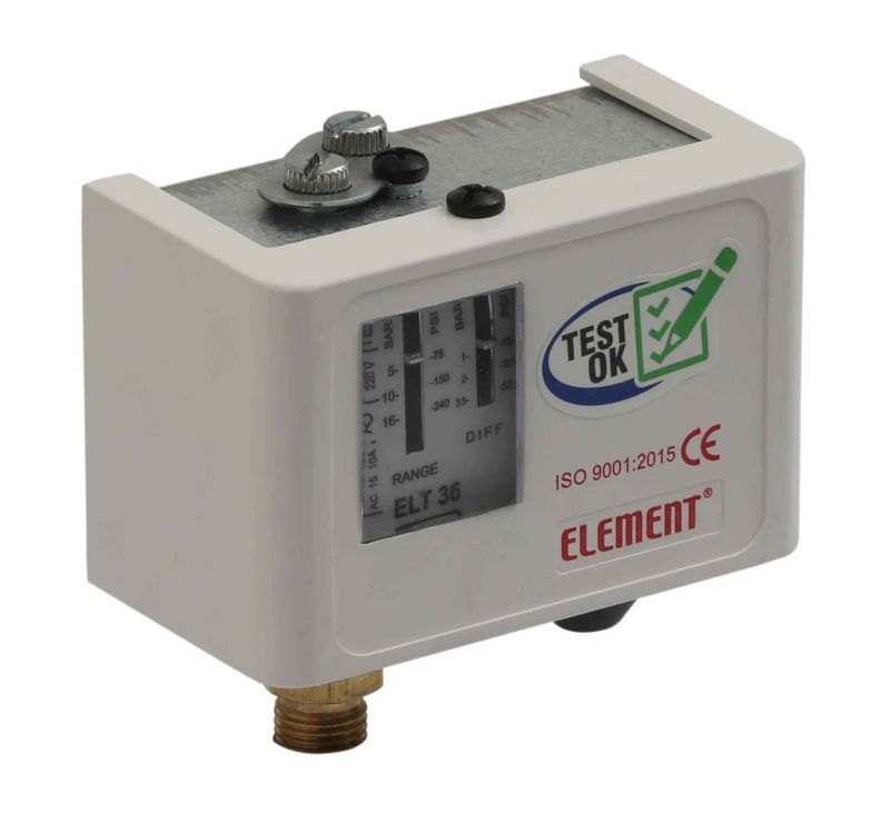 Element -02-8 Bar Basınç Şalteri Presostatlar 1/4'' Bağlantı (Basınç kontrol cihazı)