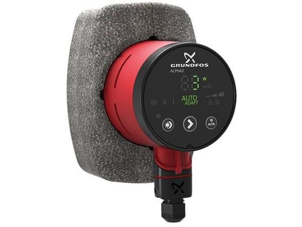 Grundfos ALPHA2 32-80(180 mm) 40-60.000 Kazan İçin Frekans Konvertörlü Sirkülasyon Pompası 8mss 4m³/h