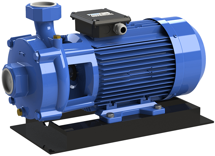 Sumak SMKT 750/2 Çift Kademeli Santrifüj Pompa Trifaze (380V) 7.5HP