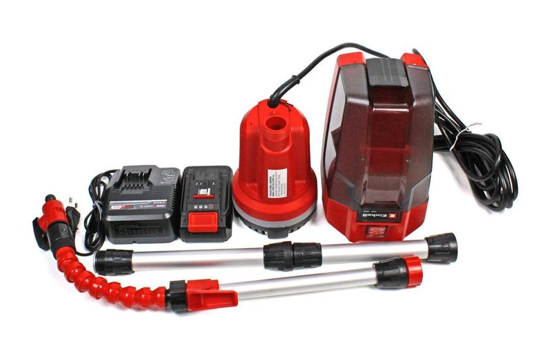 Einhell GE-PP 18 RB Li - Akülü Dalgıç Pompa - Temiz Su - Akü ve Şarj Dahil (2.5 Amper)