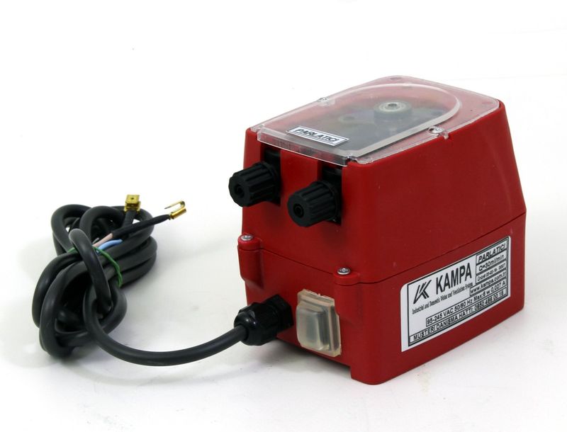DC 12 Volt Parlatıcı Dozaj Pompası, Peristaltik Pompa 1.8 Litre / Saat 3 Bar