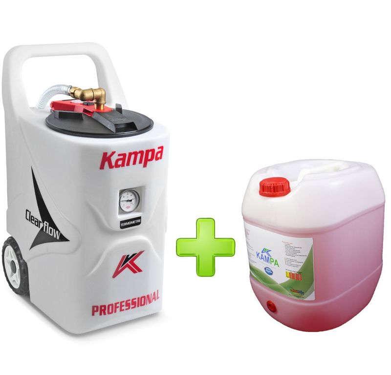 Petek Temizleme Makinası Çift Yönlü Pro-3 + 30 kg. Kimyasal