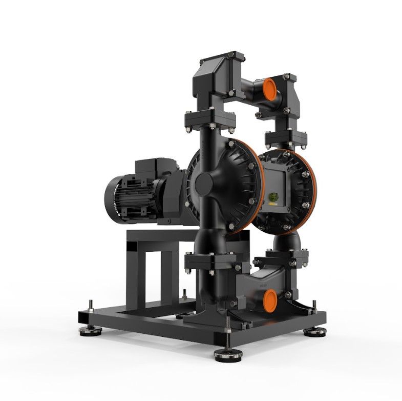 Huge Pump HP22 Klapeli Elektrikli Diyaframlı Pompa 13,8 m³/h 230 L/dk
