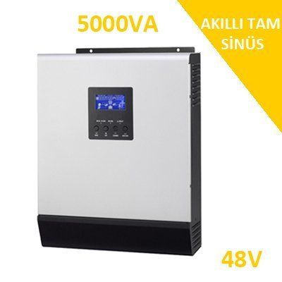 LEXRON Güneş Enerji İnverteri, Solar Enerji İnverteri, 5KVA 5000 Watt Akıllı İnverter