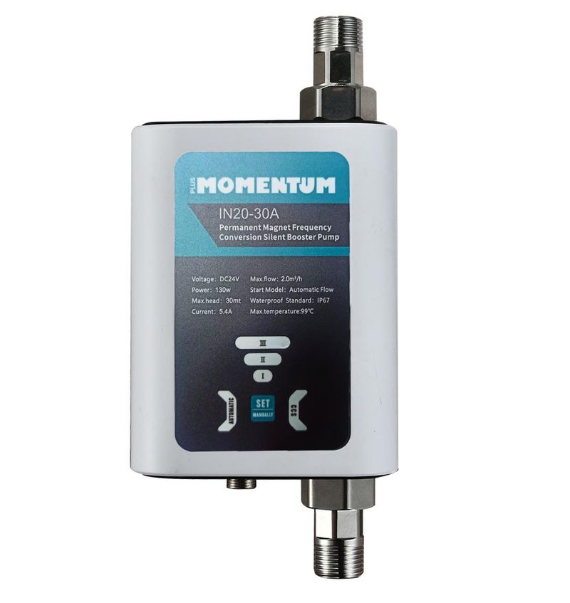 Momentum SESSİZ Güneş Enerji Basınç Arttırıcı Pompa, 3 Bar 35 Lt/Dk Sıcak Su Hidroforu, Pompamat