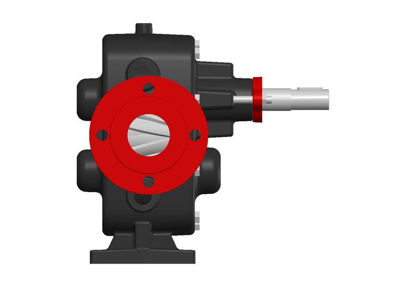 Huge Pump DT-250 Helis Dişli Pompa Yumuşak Salmastralı Flanşlı 35 m³/h