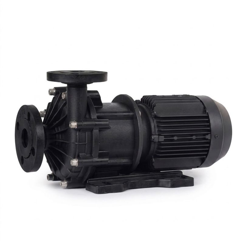 MX-400 Manyetik Pompa Trifaze (380 V) 100lt/dk 10.5mss 400 watt Kimyasal ve Asit Pompası