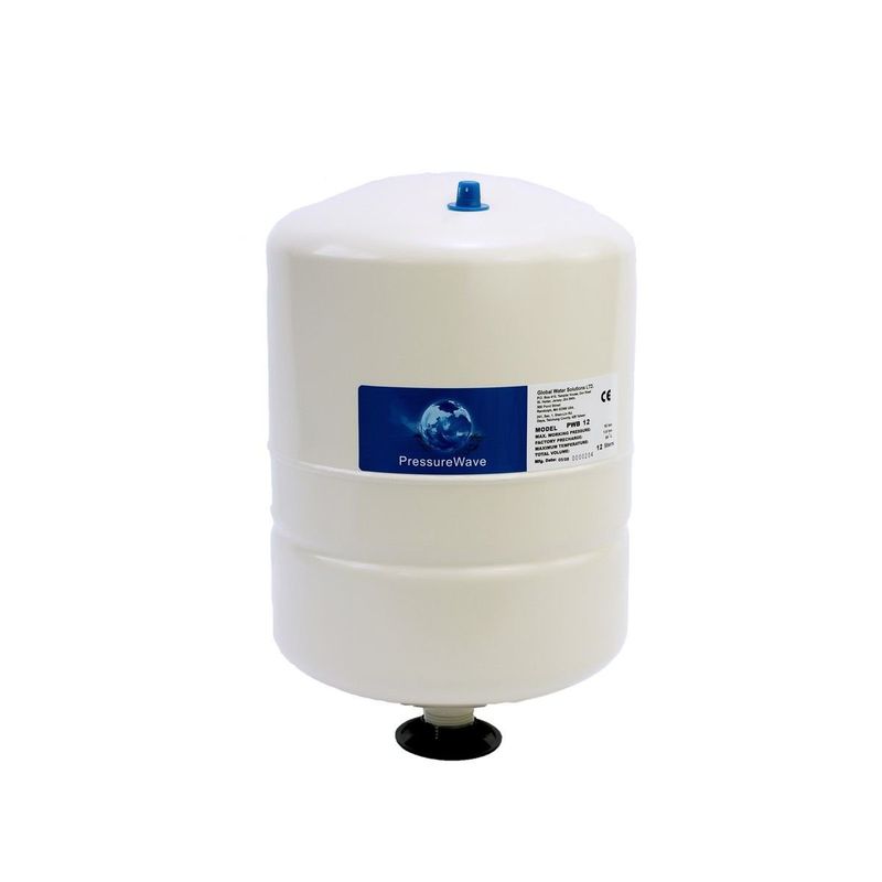 Global 12 Litre Dikey Ayaksız Patlamayan Genleşme Tankı 10 Bar 90 C1'' Bağlantı