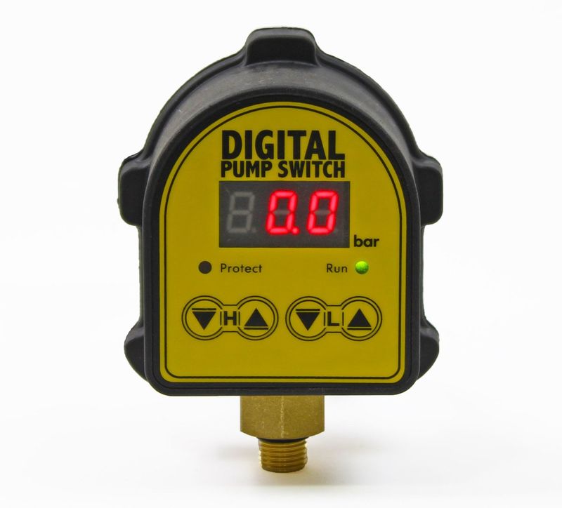Dijital Basınç Şalteri Otomatiği 0.1-10 Bar Arası Hassas Ayar
