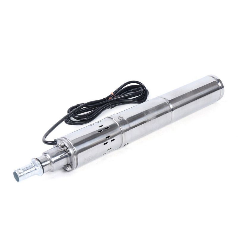 48 Volt 750 Watt DC Solar Güneş Enerjili Fırçasız Dalgıç Pompa 140 mss 2 m³/h