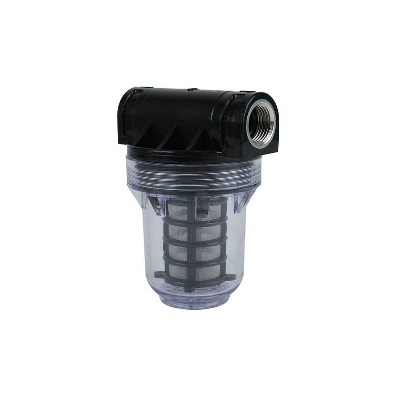 EuroFil 3'' Yıkanabilir Paslanmaz Mazot Süzme Filtresi 1/2 inc 100 Mikron