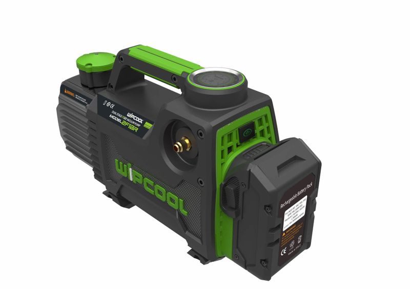 Wipcool Akülü Vakum Pompası 8.5 m³/h 2F2BRK (Bataryasız)