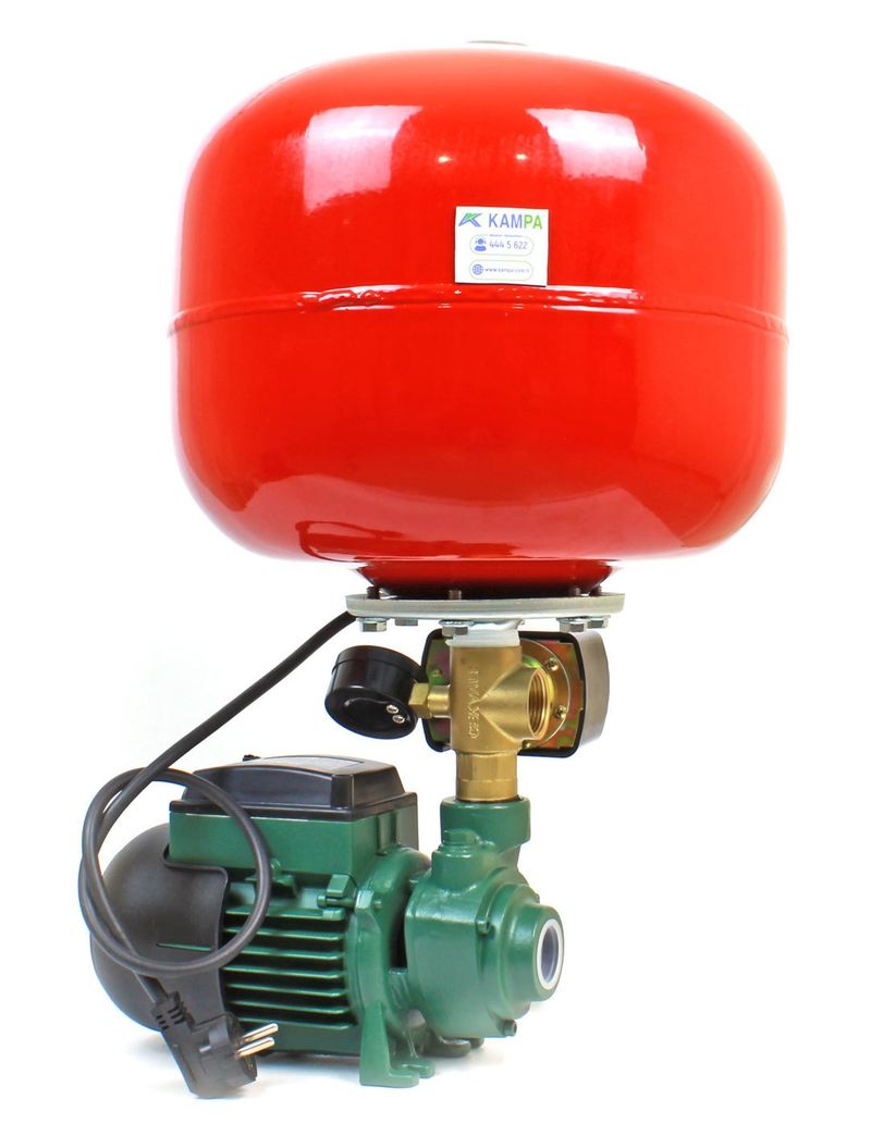 DAB KPF 30/16 Küre Tanklı Mini Paket Hidrofor 2 Kat 2 Daire