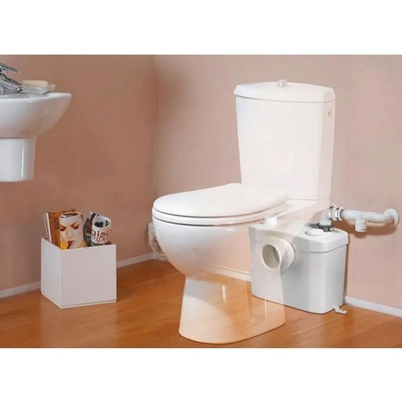 LEO WC600A Wc Öğütücülü Bıçaklı Tahliye Pompası 85 lt/dk 8.5 mss